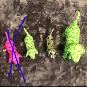 3 Victoria’s Secret PINK dogs 2 small 1 large